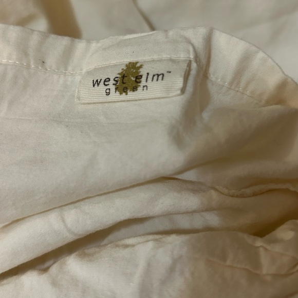 West Elm Pintuck King Shams - Picture 2 of 3
